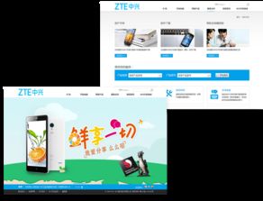 沙漠風助中興通訊打造國際化官方網(wǎng)站，成功案例彰顯專業(yè)網(wǎng)頁設(shè)計實力